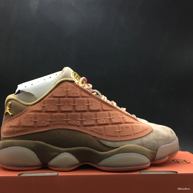 Rep TBkick Sepia Air Jordan Blush x CLOT Canteen-Terra Low AT3102-200 Stone 13 0713